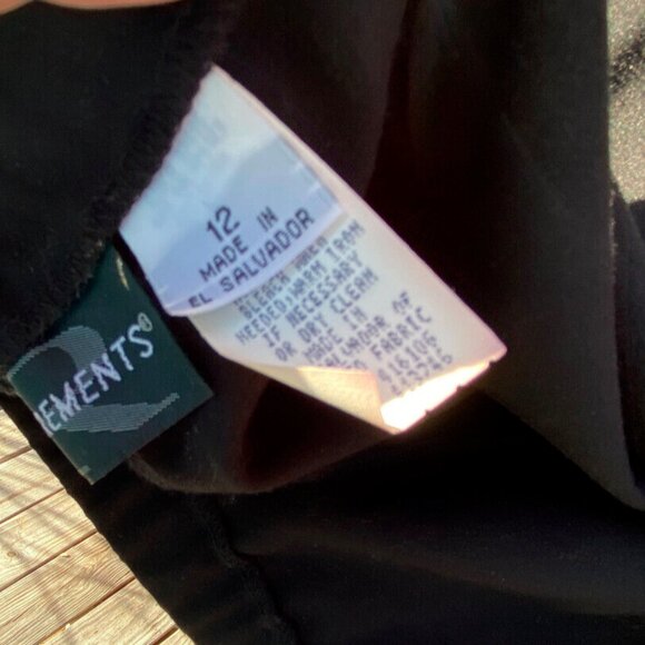 Requirements Black Women’s Size 12 Dress Pants Slacks New With Tags - Picture 6 of 7